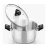 CACEROLA ACERO INOX CON TAPA VIDRIO 30CM ELITE MONIX