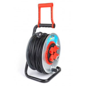 ENROLLACABLE METAL CON TAPAS 40 METROS 3GX2.5MM MADER