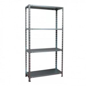 ESTANTERIA ACERO GALVANIZADO 4 BALDAS 70X30X145CM BLIM
