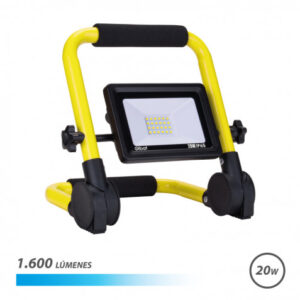 FOCO LED 20W 6500K CON SOPORTE PLEGABLE ELBAT