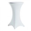 FUNDA PARA MESA DE COCTEL 110X80 BLANCA SUNGARDEN