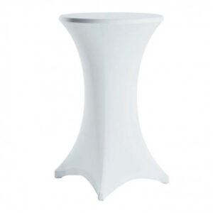 FUNDA PARA MESA DE COCTEL 110X80 BLANCA SUNGARDEN