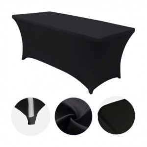FUNDA PARA MESA DE RESINA 180X74X74CM NEGRA SUNGARDEN