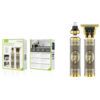 KIT CORTAPELO Y NARICERO METAL GL69634 RECARGABLE GREEN LYCA