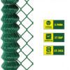 MALLA DE VALLADO PLASTIFICADA 60X60X2.9MM 1.5X25 METROS SUNGARDEN