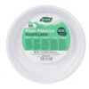 SET 100 PLATOS PLASTICOS REDONDOS 17CM BLANCOS ALGON