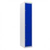 TAQUILLA METÁLICA 3 PUERTAS 1800X300X500MM AZUL CROMAD