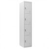 TAQUILLA METÁLICA 4 PUERTAS 1800X300X500MM CROMAD