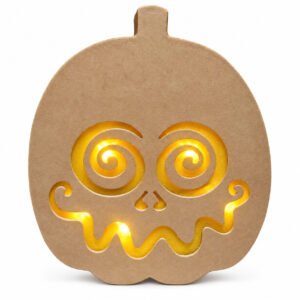 CALABAZA (1) 20x25x4ctm C/LUZ LED