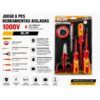 100€ JUEGO 6 PCS HERRAMIENTAS AISLADAS 1000V.  (Obsequio Com