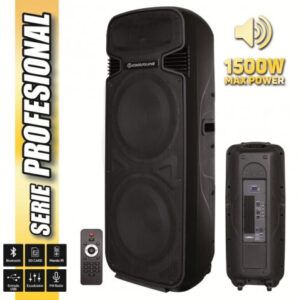 ALTAVOZ AUTOAMPLIFICADO PRO500 2X15" 1500W SERIE PRO COOLSOUND