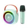 ALTAVOZ BLUETOOTH F42 + MICRÓFONO + EFECTOS LED AZUL XO