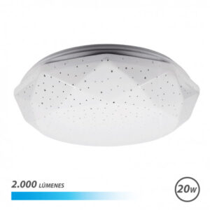 APLIQUE LED TECHO 20W 2000LM LUZ FRIA SERIE NEPTUNO ELBAT