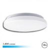 APLIQUE LED TECHO REDONDO 18W LUZ FRIA ELBAT