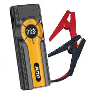 ARRANCADOR BATERIAS 4 EN 1 CON COMPRESOR 12.000 MAH BLIM