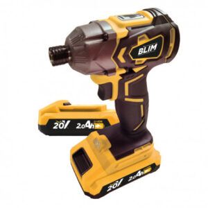 ATORNILLADOR DE IMPACTO S/CARBONES 20V | 2 BATERÍAS 2AH BLIM