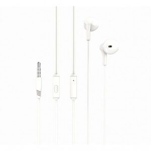 AURICULAR + MICROFONO EP39 MUSIC BLANCO