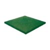 BALDOSA DE CAUCHO ANTITRAUMA 400X400X25MM COLOR VERDE ARTPLAST