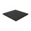BALDOSA DE CAUCHO ANTITRAUMA 400X400X25MM NEGRA ARTPLAST