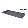 BANDEJA PARA MACETA 100CM ANTRACITA ARTPLAST