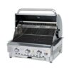 BARBACOA DE GAS INOX PRO 3 FUEGOS SOBREMESA MUVIP
