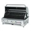BARBACOA DE GAS INOX PRO 5 FUEGOS SOBREMESA MUVIP