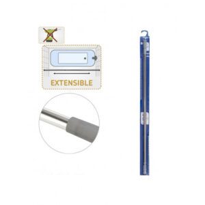 BARRA EXTENSIBLE BAÑO ACERO INOX 22MM 140-260 HBS