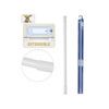BARRA EXTENSIBLE BAÑO ALUMINIO 22MM 140-260 HBS