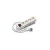 BASE MULTIPLE 4 TOMAS CON INTERRUPTOR ELBAT