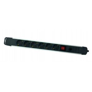 BASE MULTIPLE 6 TOMAS SOBRETENSION ALUMINIO ELBAT