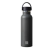 BOTELLA TERMO 600ML ACERO INOXIDABLE BASE SILICONA GRIS SAFTA