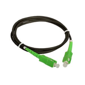CABLE FIBRA OPTICA SC/APC-SC/APC MONOMODO 3 METROS CROMAD