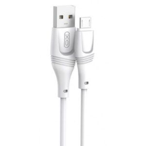CABLE MICRO USB NB238 3 METROS BLANCO XO