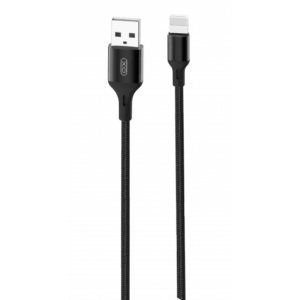 CABLE NB143 CORDON USB - LIGHTNING | 2.4A | 1 MTR | NEGRO XO