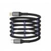 CABLE USB TIPO C A LIGHTNING 1 METRO 27W BLACK NYLON MAXLIFE