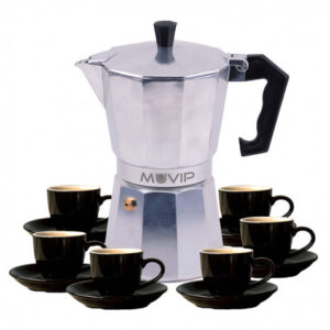 CAFETERA 6 TAZAS INDUCCIÓN MUVIP