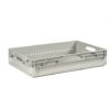 CAJA INDUSTRIAL PERFORADA 60X40H 12CM GRIS ARTPLAST