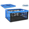 CAJA PLEGABLE 32 LITROS AZUL Y NEGRA