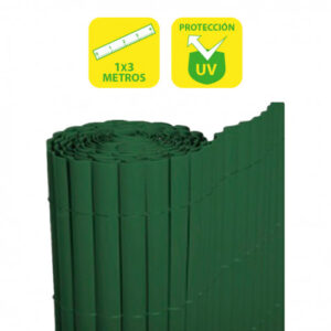 CAÑIZO PLÁSTICO DOBLE CARA 1X3 METROS VERDE SUNGARDEN