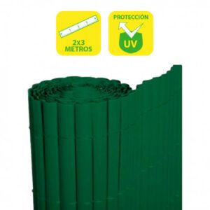 CAÑIZO PLÁSTICO DOBLE CARA 2X3 METROS VERDE SUNGARDEN