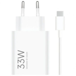 CARGADOR DE PARED XIAOMI 33W CABLE USB-A + USB-C