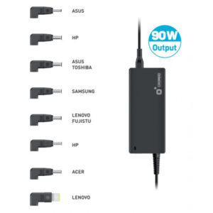 CARGADOR UNIVERSAL AUTOMATICO 90W 8 PUNTAS CROMAD