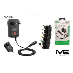 CARGADOR UNIVERSAL PARA DISPOSITIVOS ELECTRONICOS 3-12V 12W M2