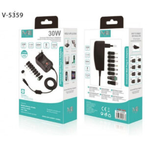 CARGADOR UNIVERSAL PARA DISPOSITIVOS ELECTRONICOS 3-12V 30W M2