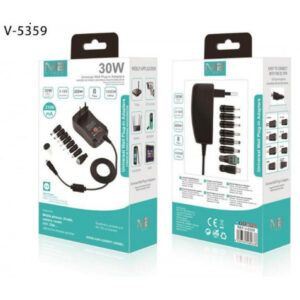 CARGADOR UNIVERSAL PARA DISPOSITIVOS ELECTRONICOS 3-12V 30W M2