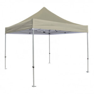 CARPA PLEGABLE ALUMINIO 3X3 METROS 300GRS BEIGE SUNGARDEN