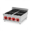 COCINA A GAS PROFESIONAL 4 FUEGOS CHEF PRO