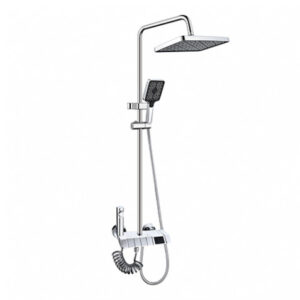 COLUMNA DE DUCHA SEL. BOTON DISPLAY CROMADA FONTASTOCK