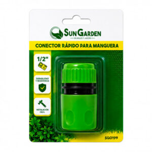 CONECTOR RAPIDO PARA MANGUERA 1/2" SUNGARDEN