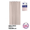 CORTINA DE BAÑO 140X180 BEIGE HBS
